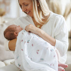 Babyono vystyklai medvilniniai 3 vnt rožiniai 348/17