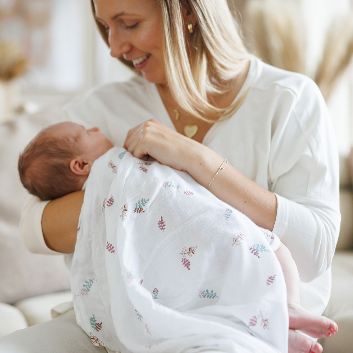 Babyono vystyklai medvilniniai 3 vnt rožiniai 348/17