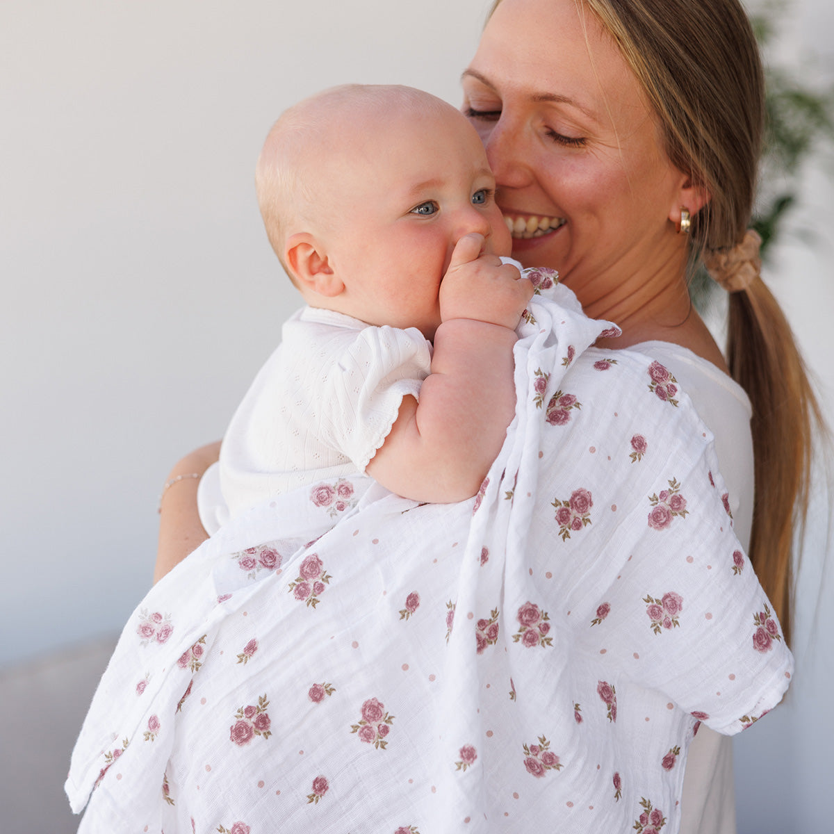 Babyono vystyklai medvilniniai 3 vnt rožiniai 348/13
