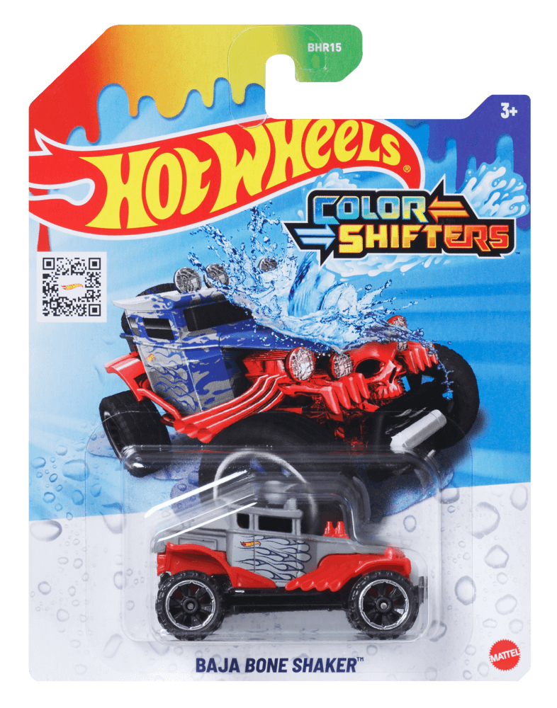 HOT WHEELS automodeliukas – Pakeisk spalvą! (BHR15)