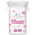 Bocioland vatos diskeliai medvilniniai 60 vnt BL158