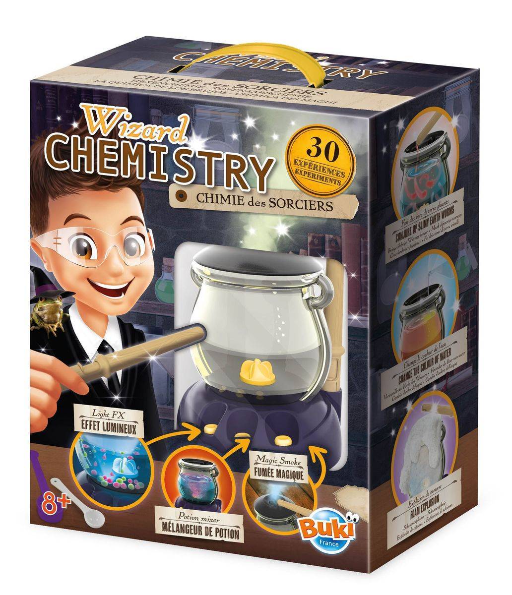 Magiška burtininko chemija. Eksperimentų rinkinys 30