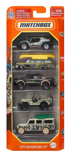 MATCHBOX penkių automodeliukų rinkinys (C1817)