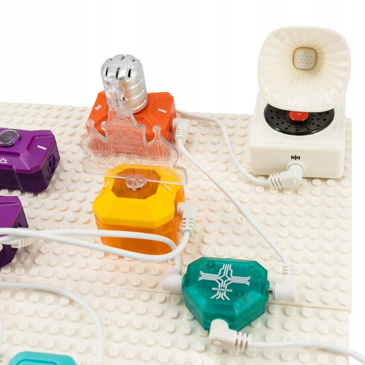 click4TOYS SCIENCE CIRCUIT BLOCK elektronikos konstruktorius, 450+ eksperimentų