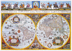 Medinė dėlionė „Nova Terrarum žemėlapis“, 1010 detalių
