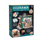 Diorama-dėlionė-miniatiūra Kavinė 120 etalių, 16x16x15cm