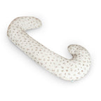 CebaBaby maitinimo pagalvė dżersej duo balta gėlės W-885-000-829