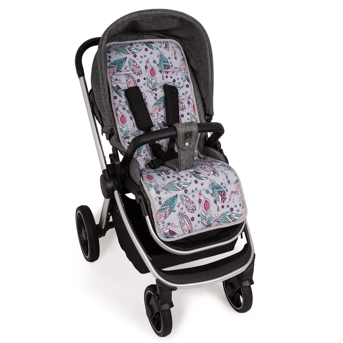 CebaBaby įdėklas vežimėliui dvipusis 33x85 Plumas