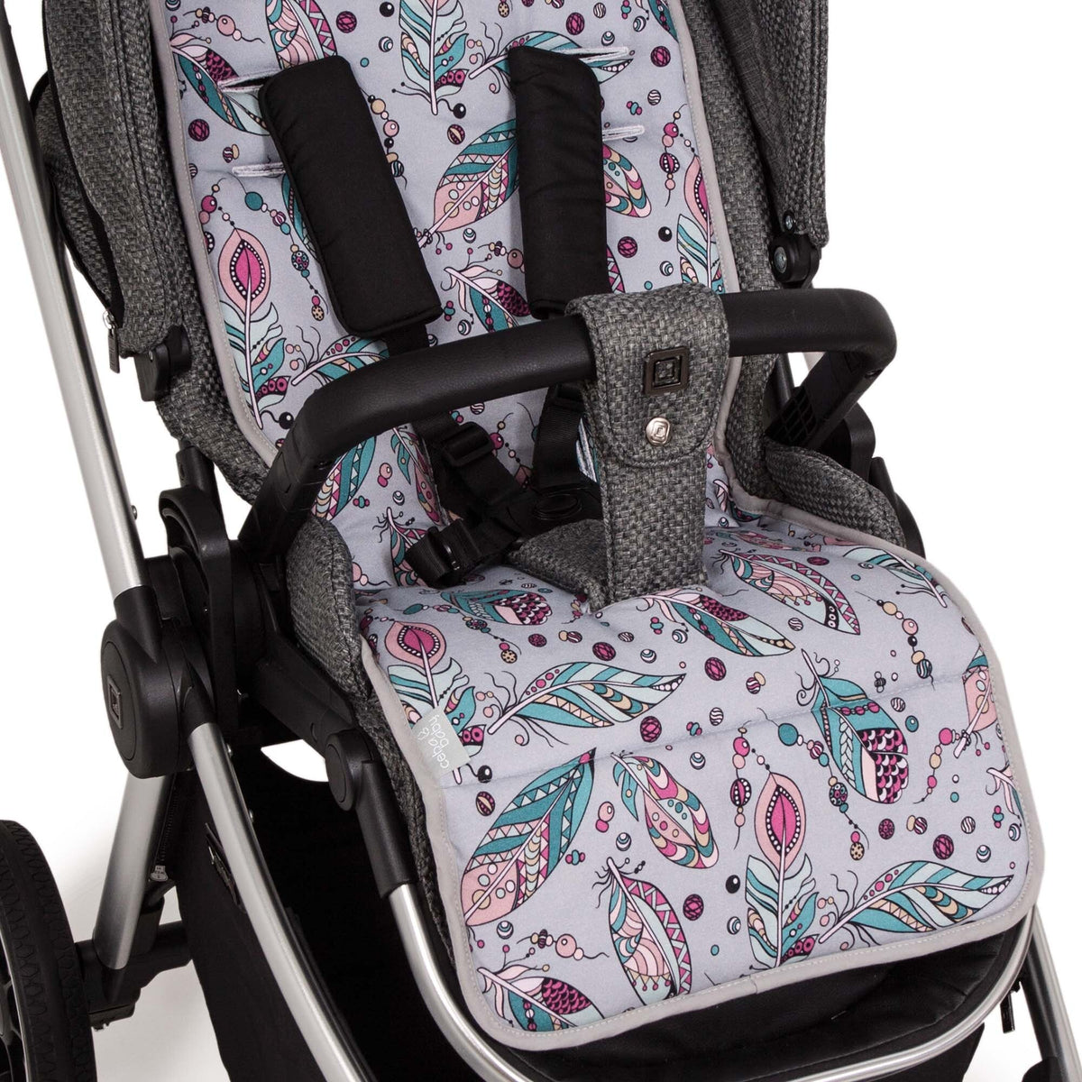 CebaBaby įdėklas vežimėliui dvipusis 33x85 Plumas