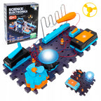click4TOYS SCIENCE ELECTRONICS elektronikos rinkinys su vėjo malūnėliu