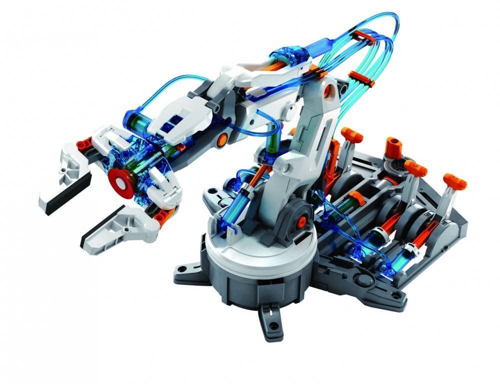 Konstruktorius Hidraulinė roboto ranka 229 detalės
