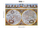 Medinė dėlionė „Nova Terrarum žemėlapis“, 1010 detalių