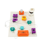 click4TOYS SCIENCE CIRCUIT BLOCK elektronikos konstruktorius, 450+ eksperimentų
