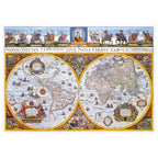 Medinė dėlionė Žemėlapis Nova Terrarum Antique 200