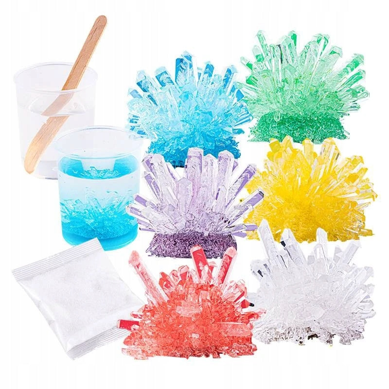 CRYSTAL GROWING jaunojo chemiko kristalų auginimo rinkinys
