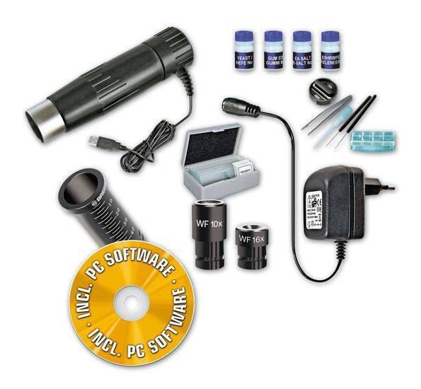 Mikroskopas 40-1024 x su USB