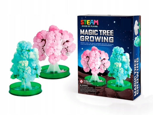 MAGIC TREE GROWING augantys kristalų medeliai