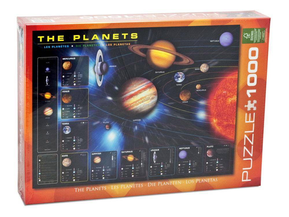 Dėlionė Planetos 1000 detalių