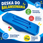 WOOPIE balansinė lenta su sensoriniu labirintu, mėlyna