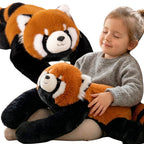WOOPIE sveriamoji sensorinė pliušinė raudonoji panda, 65 cm, 2,5 kg