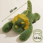 WOOPIE sveriamasis sensorinis pliušinis dinozauras, 65 cm, 1,5 kg
