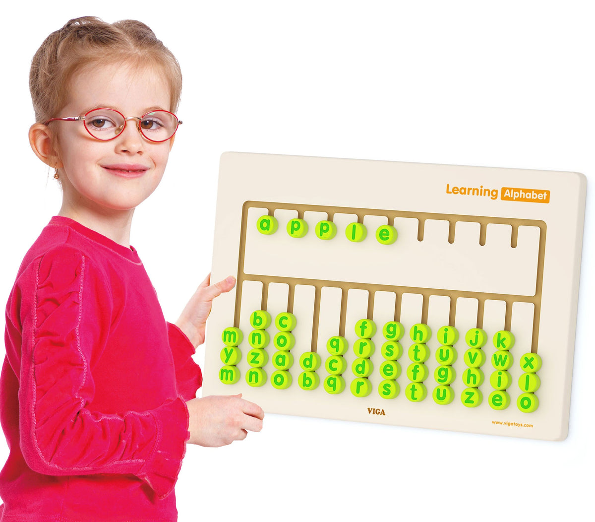 VIGA jutiminė abėcėlės mokymosi lenta