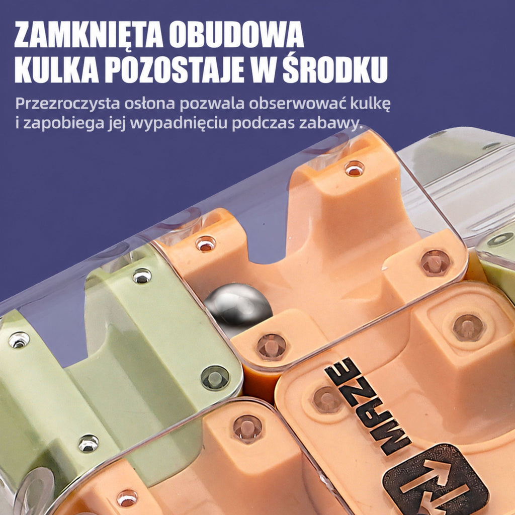 WOOPIE loginis galvosūkis 3D labirintas-kubas, žalias