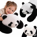 WOOPIE sveriamoji sensorinė pliušinė panda, 65 cm, 2,5 kg