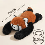 WOOPIE sveriamoji sensorinė pliušinė raudonoji panda, 65 cm, 2,5 kg