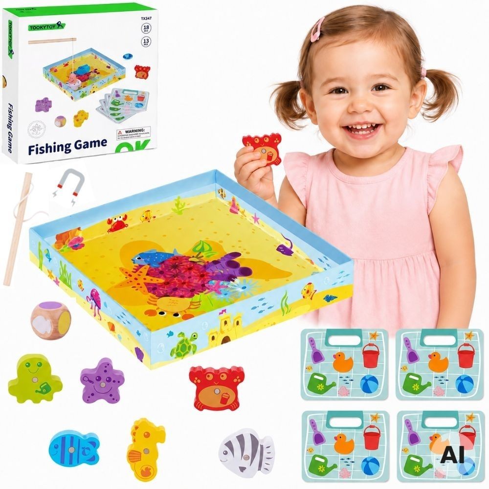 TOOKY TOY žvejybos žaidimas