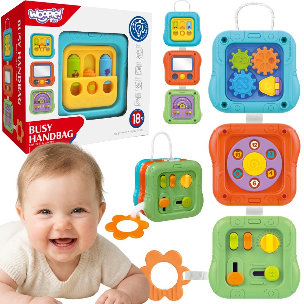 WOOPIE BABY sensorinis lavinamasis kubas 6in1