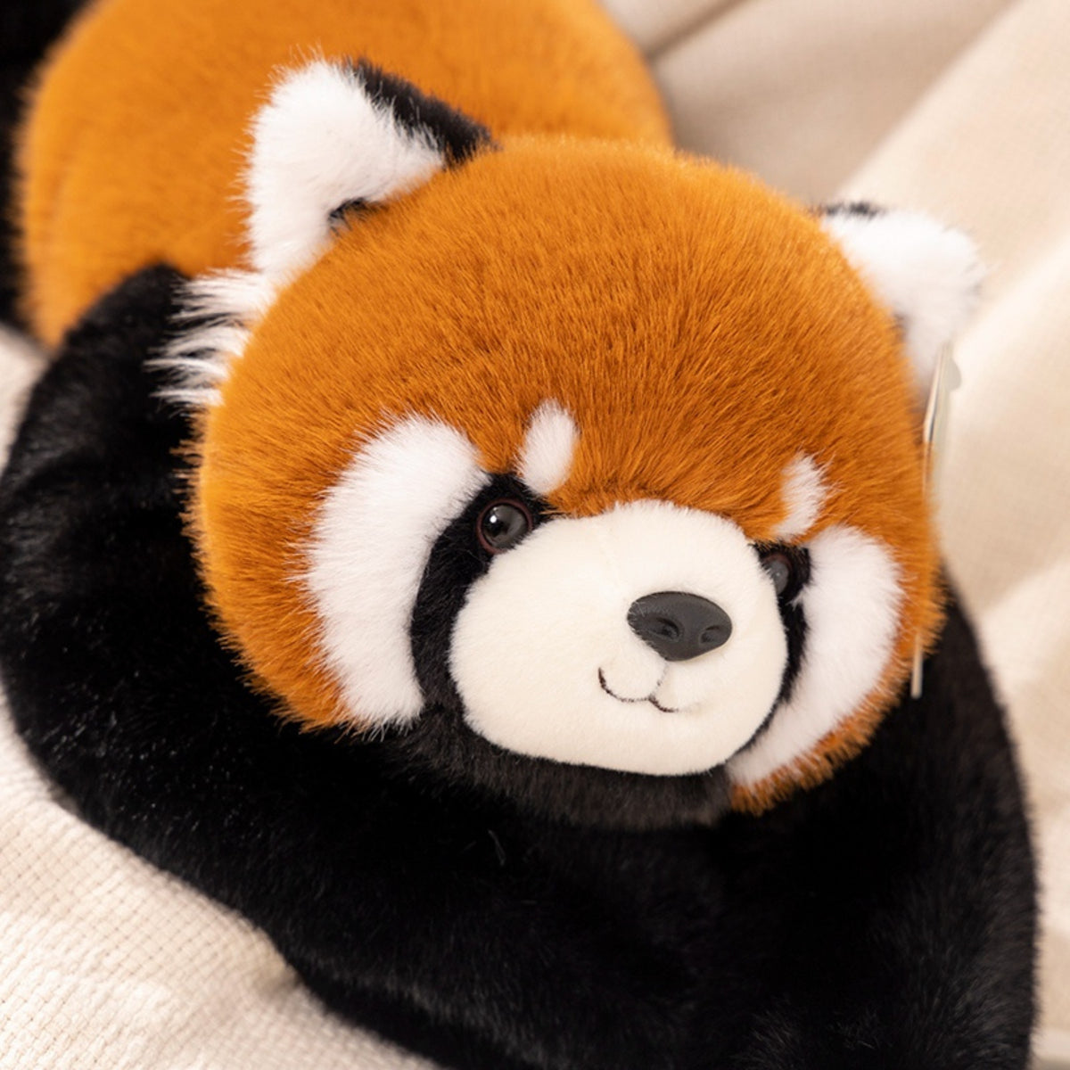 WOOPIE sveriamoji sensorinė pliušinė raudonoji panda, 65 cm, 1,5 kg