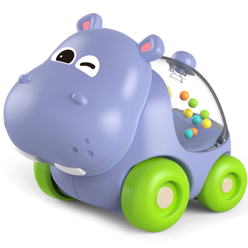 WOOPIE BABY barškutis-mašinėlė „Begemotas“