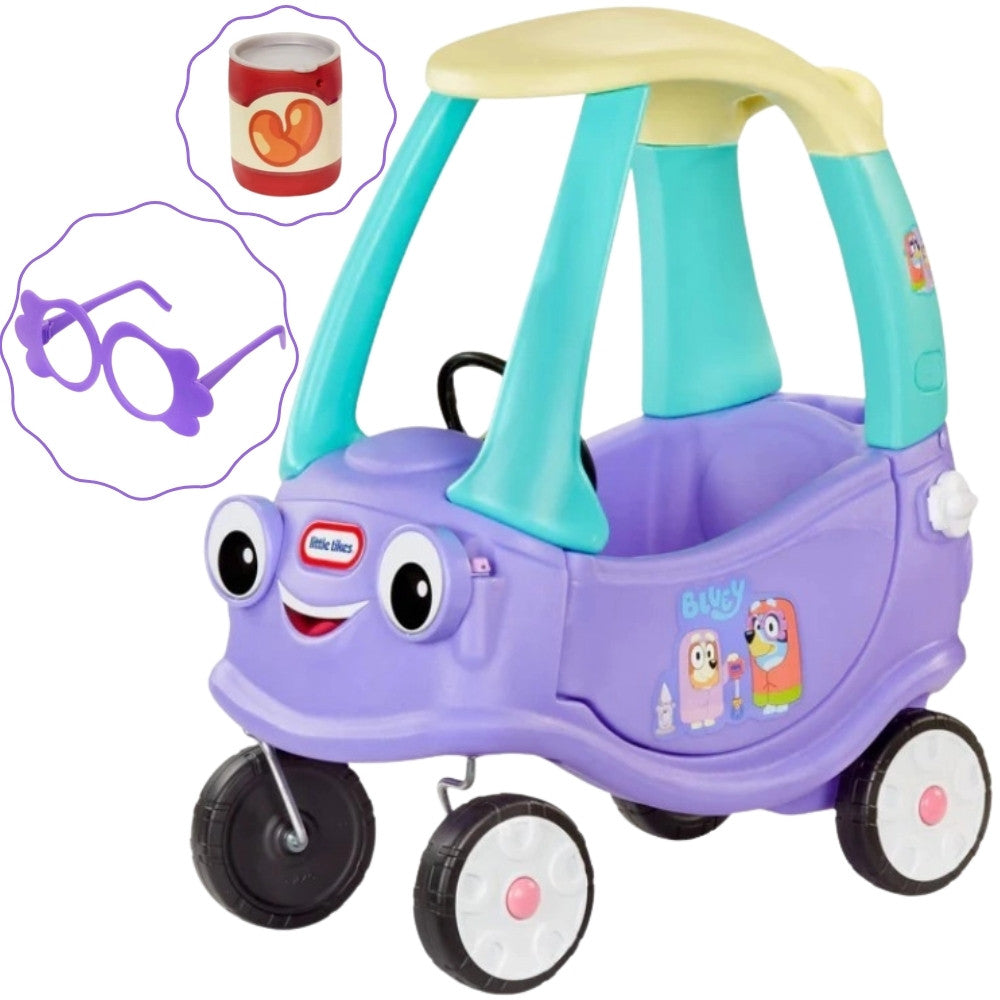 Little Tikes Cozy Coupe paspiriamas automobilis „Bluey“