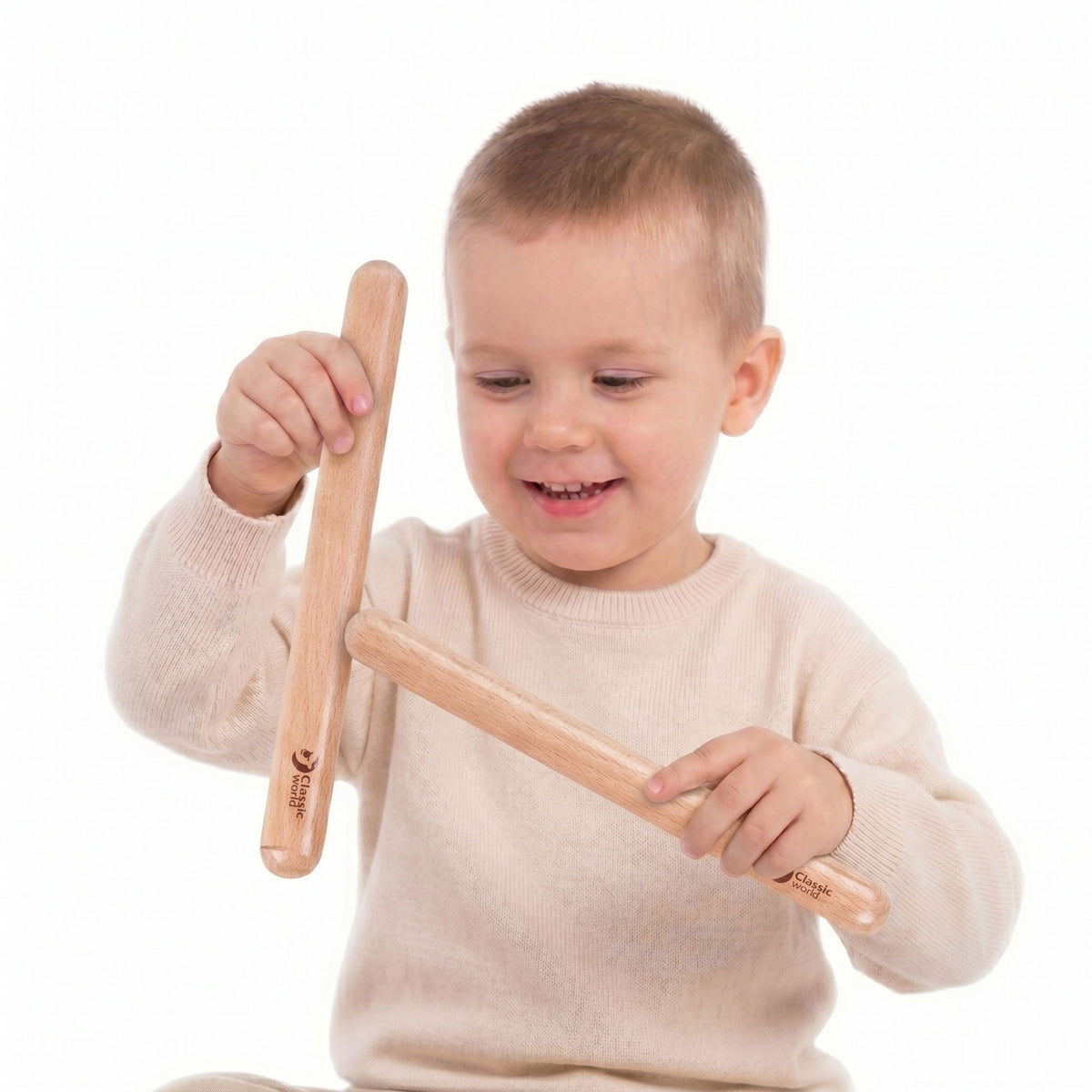 CLASSIC WORLD EDU muzikos instrumentas – klavesai (ritmo lazdelės) vaikams