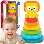 WOOPIE BABY sensorinė piramidė „Liūtas“, nuo 6 mėn.