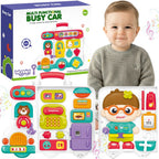WOOPIE BABY interaktyvi lavinamoji lenta-lagaminėlis „Automobilis“ 3in1