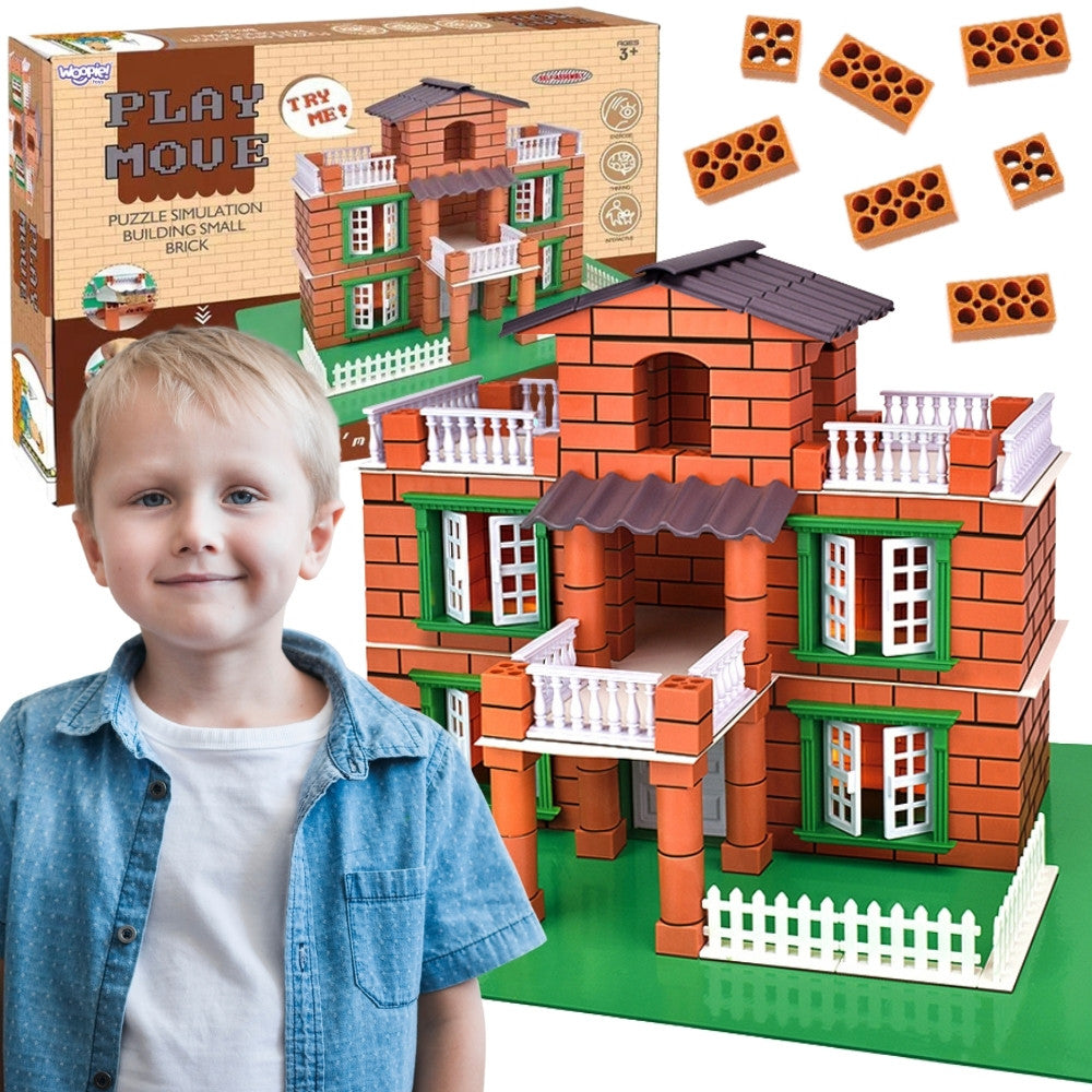 WOOPIE plytų statybos rinkinys „Vila“, 357 vnt.