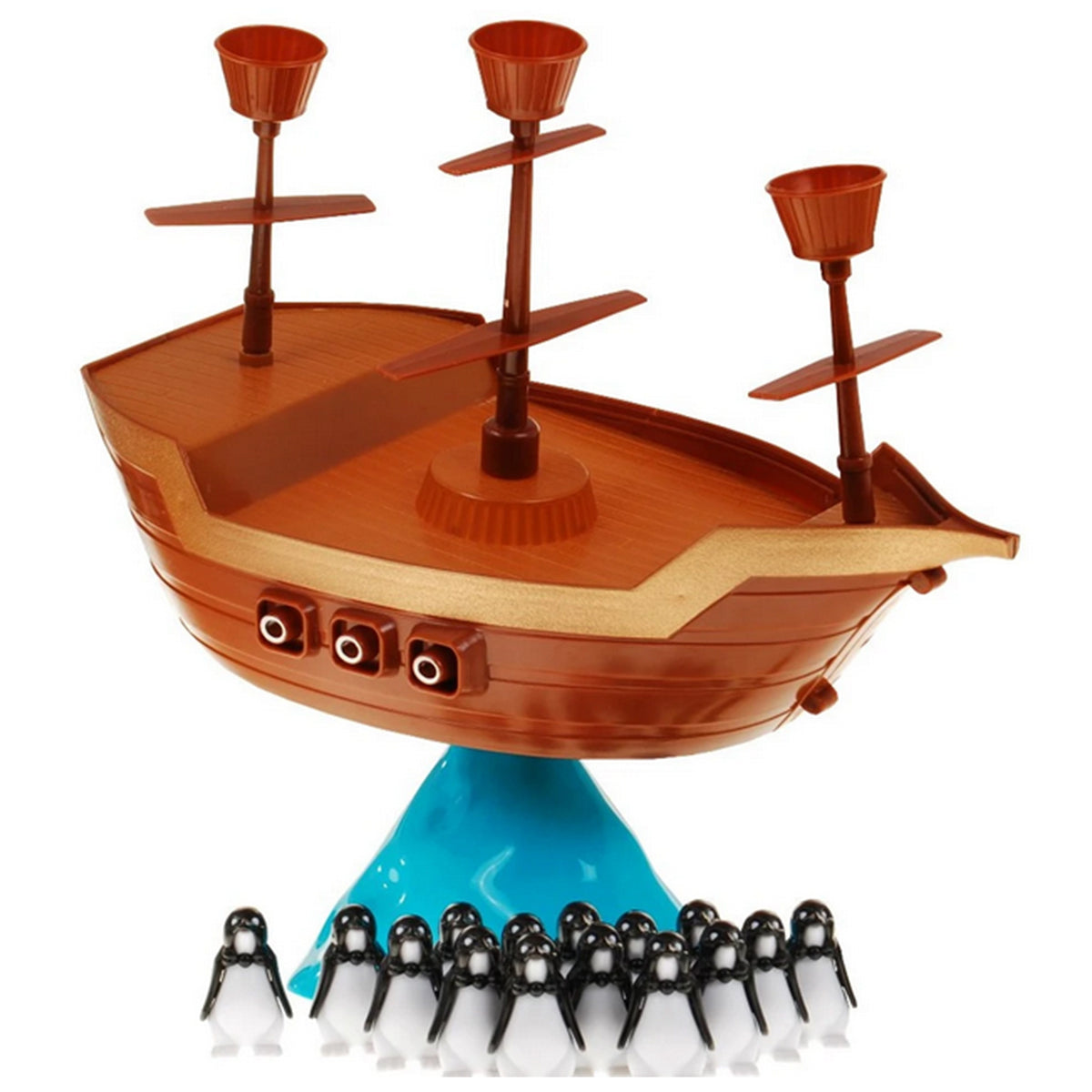 WOOPIE arkadinis žaidimas „Pingvinų piratų laivas“
