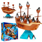 WOOPIE arkadinis žaidimas „Pingvinų piratų laivas“