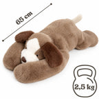 WOOPIE sveriamasis sensorinis pliušinis šuniukas, 65 cm, 2,5 kg