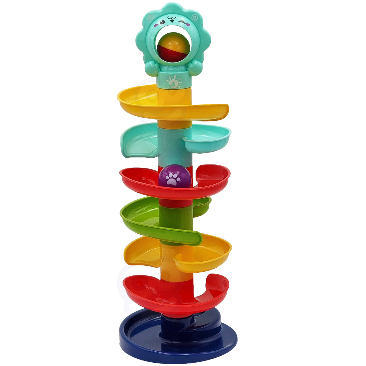 WOOPIE BABY kamuoliukų trasa-spiralė su 2 kamuoliukais