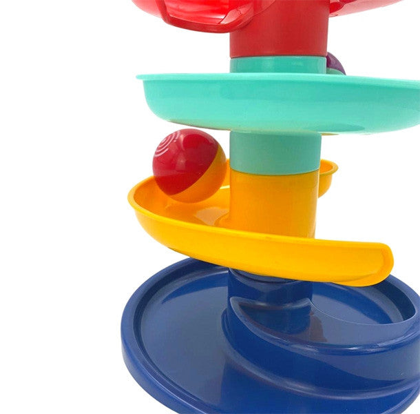 WOOPIE BABY kamuoliukų trasa-spiralė su 2 kamuoliukais