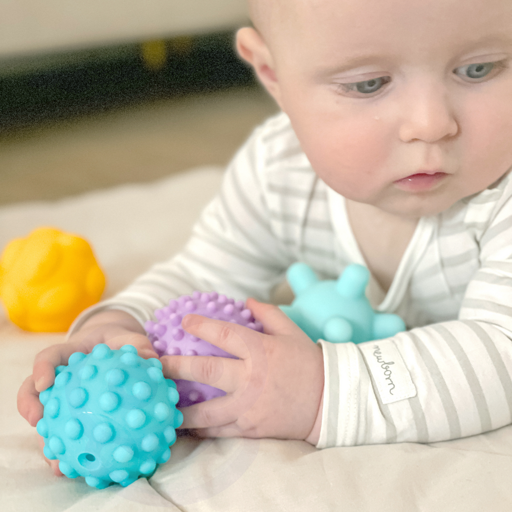 WOOPIE BABY sensorinės minkštos kaladėlės, 6 vnt.