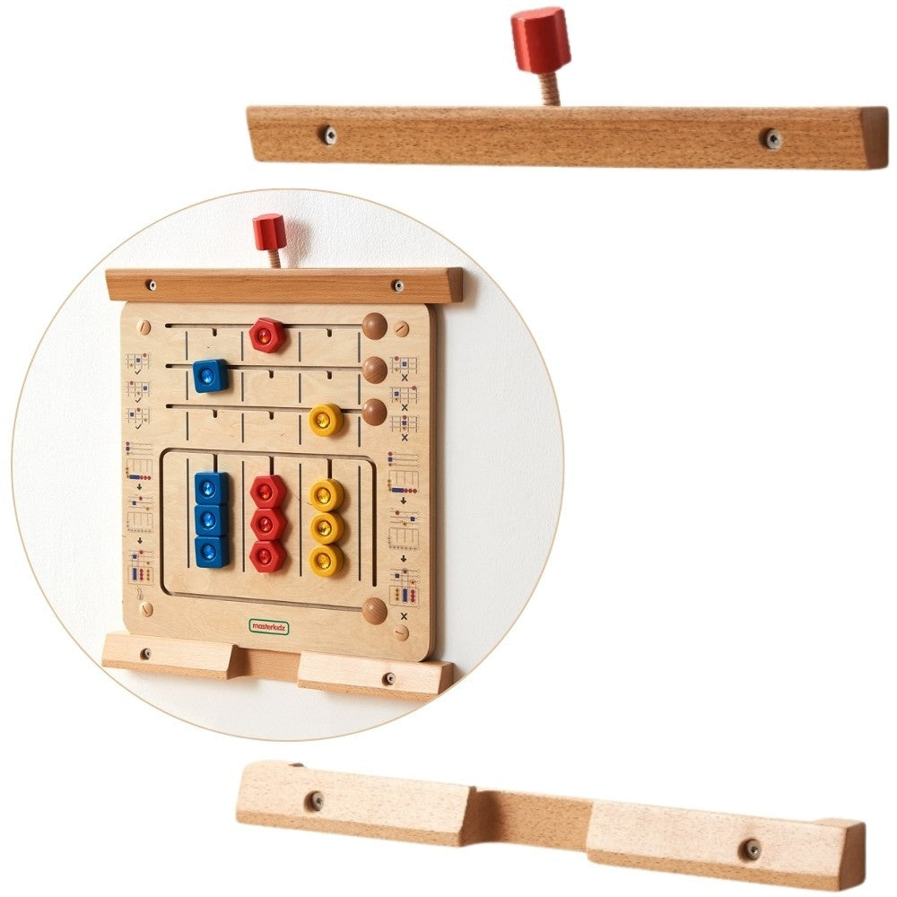 MASTERKIDZ lavinamųjų lentų sieninio tvirtinimo rinkinys