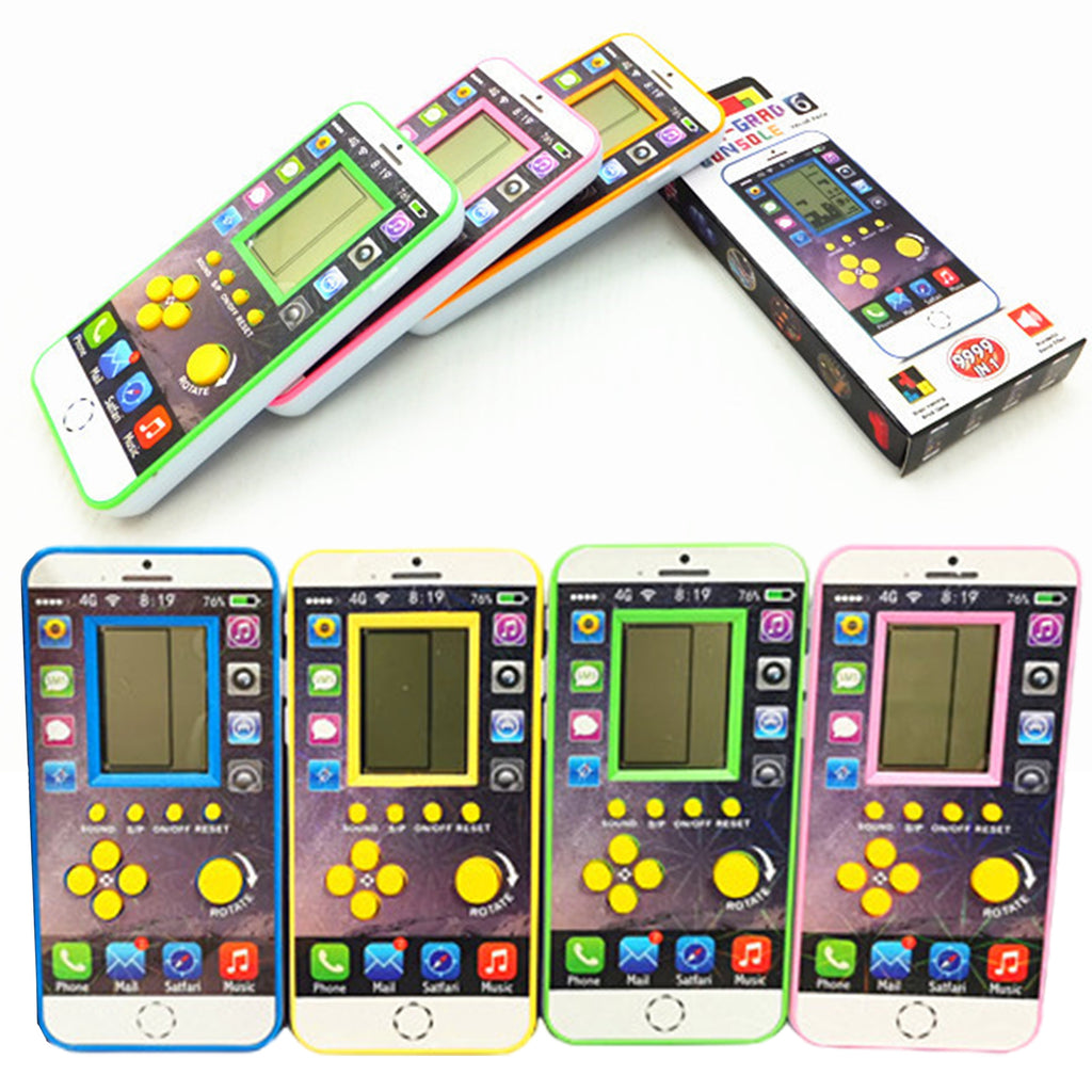 WOOPIE elektroninis mini „Tetris“ žaidimas, kišeninis