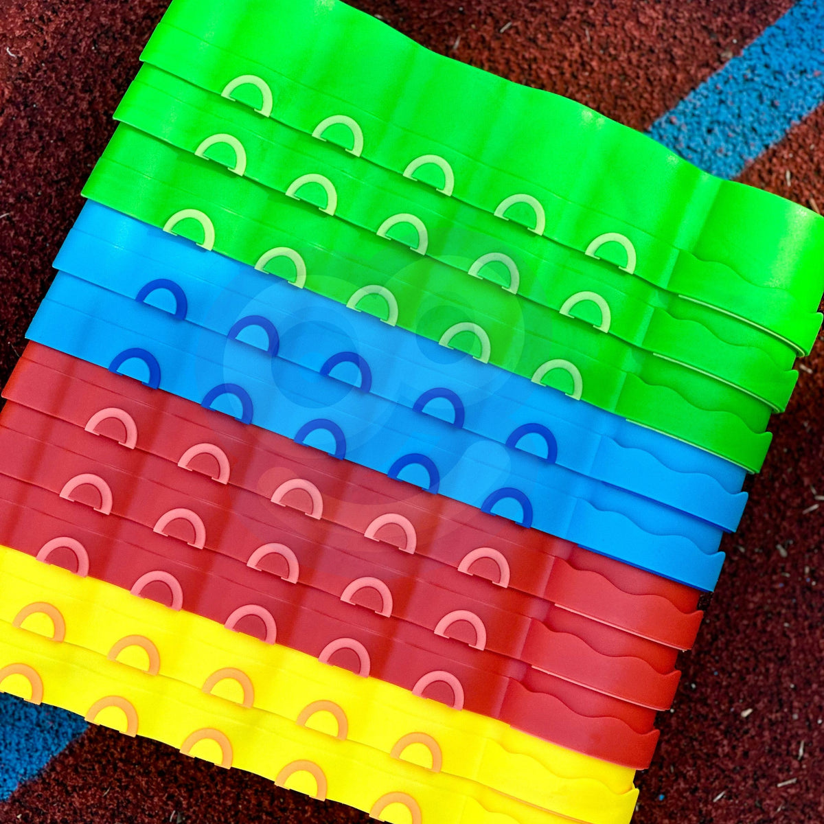 WOOPIE sensorinis takas – balansinė kliūčių trasa, 10 elementų