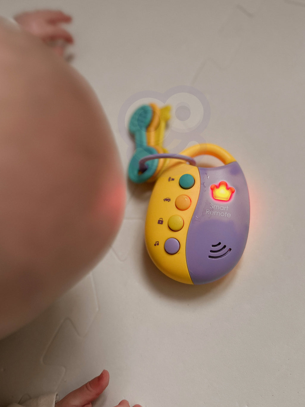 WOOPIE BABY interaktyvūs automobilio raktai su pulteliu ir kramtukais 2in1