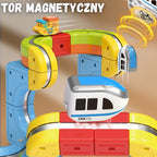 WOOPIE magnetinė antigravitacinė traukinio trasa „Magic Cube“, 68 vnt.