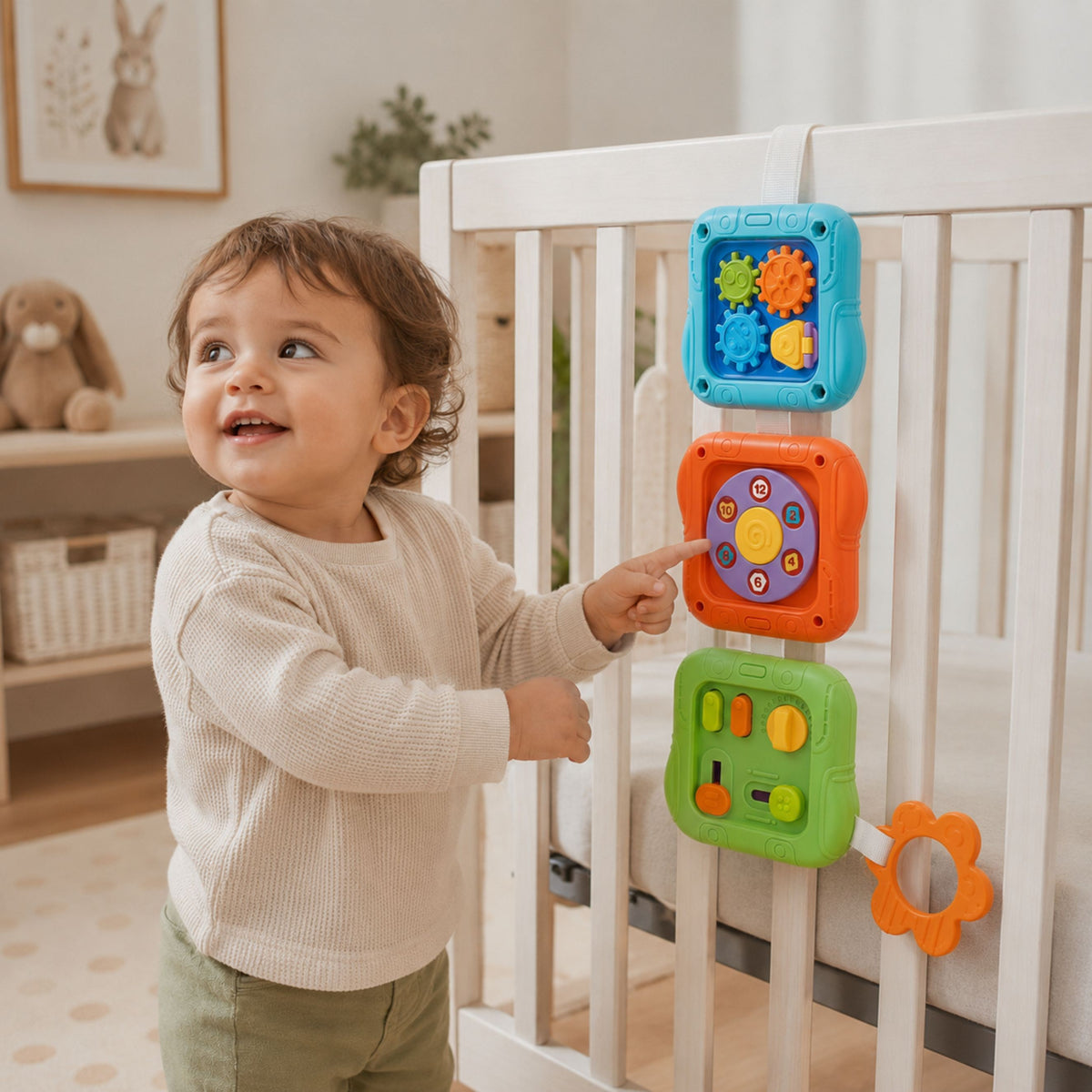WOOPIE BABY sensorinis lavinamasis kubas 6in1